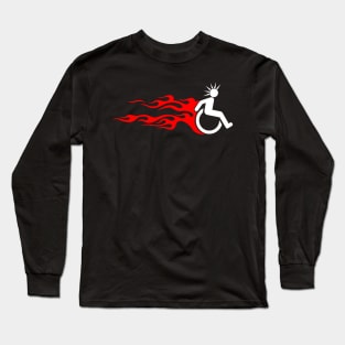 WHEELCHARIOT 2 (Flamer) Long Sleeve T-Shirt